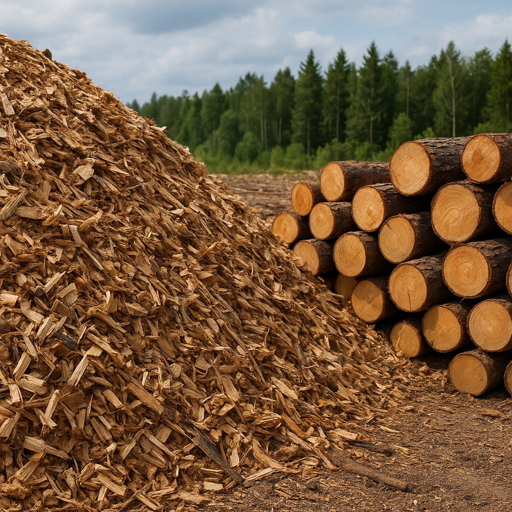 Biomasa drzewna