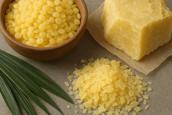 Wosk roślinny (candelilla, carnauba)