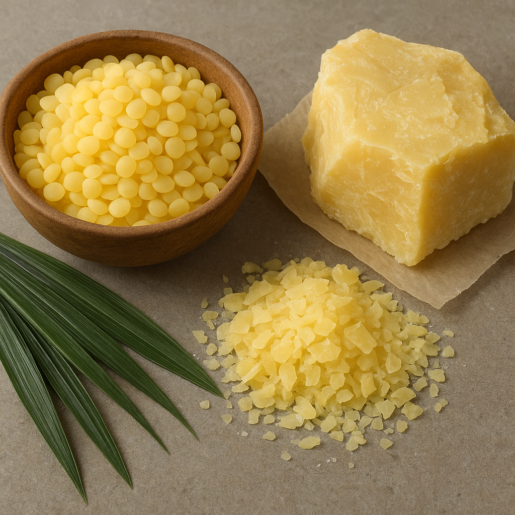 Wosk roślinny (candelilla, carnauba)