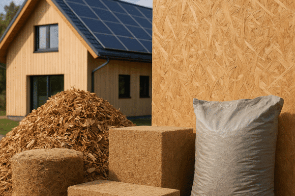 Biosurowce w budownictwie energooszczędnym i pasywnym