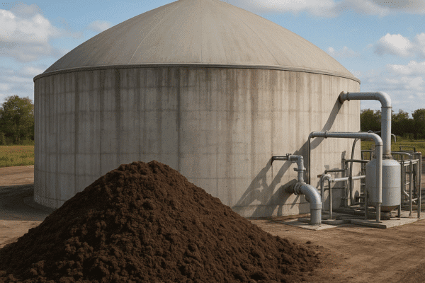 Osady pofermentacyjne (z biogazowni)