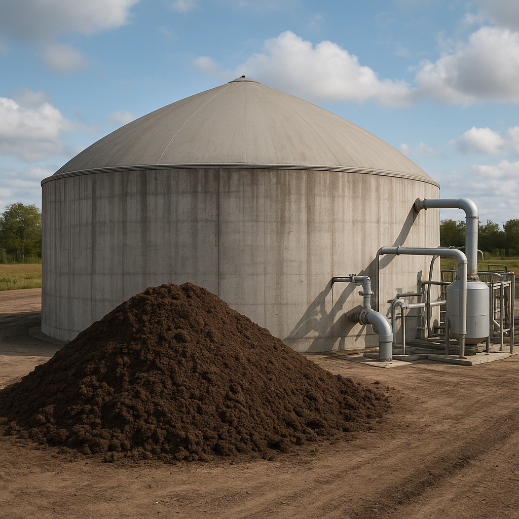 Osady pofermentacyjne (z biogazowni)