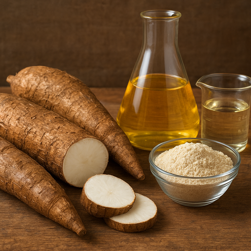 Maniok (jako źródło bioskrobi)