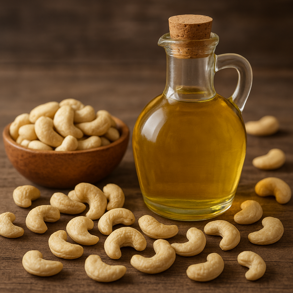 Oleje z orzechów (nerkowce)