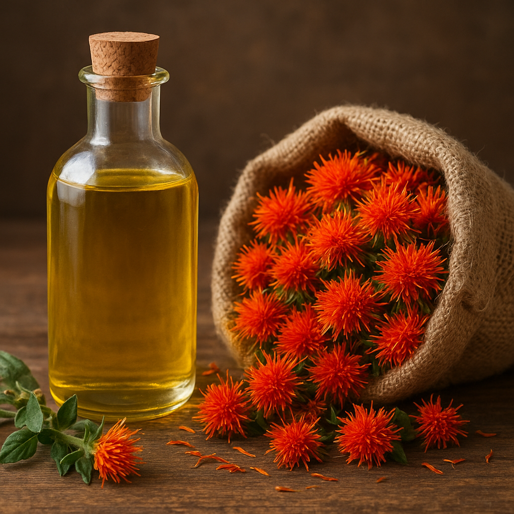 Olej z krokosza barwierskiego