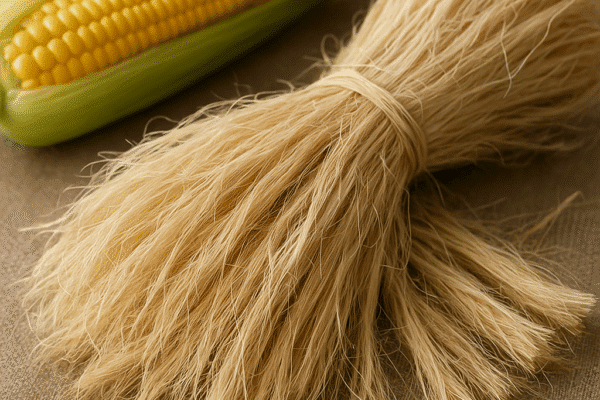 Włókna z łodyg kukurydzy