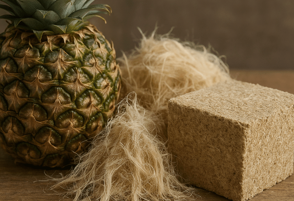 Włókna z ananasa (inne frakcje)