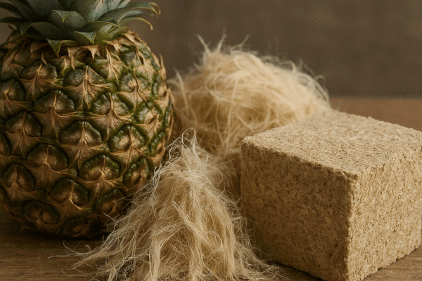 Włókna z ananasa (inne frakcje)