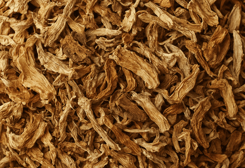 Suszona biomasa grzybów