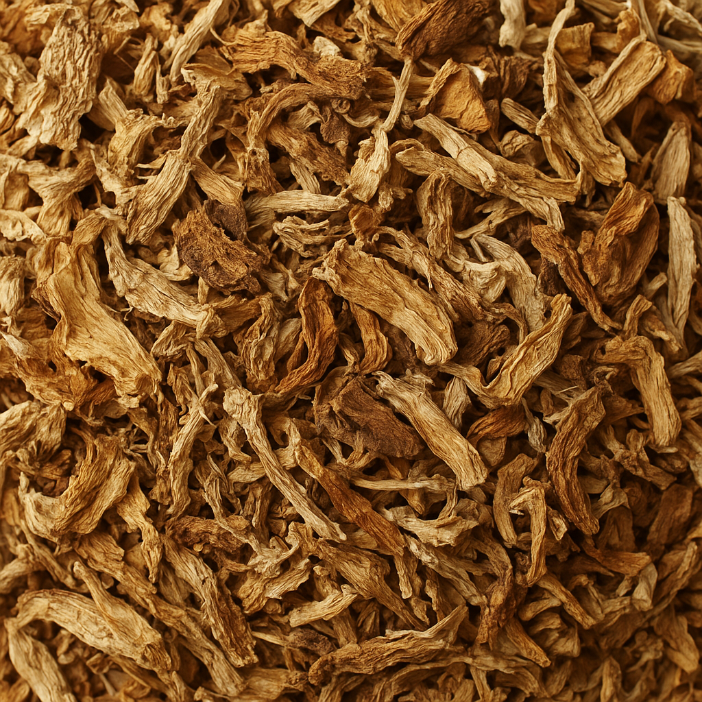 Suszona biomasa grzybów