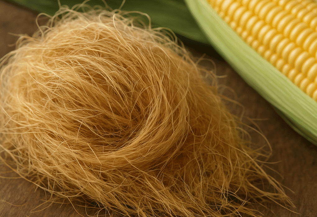 Włókna z liści kukurydzy