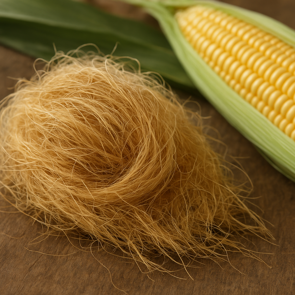 Włókna z liści kukurydzy