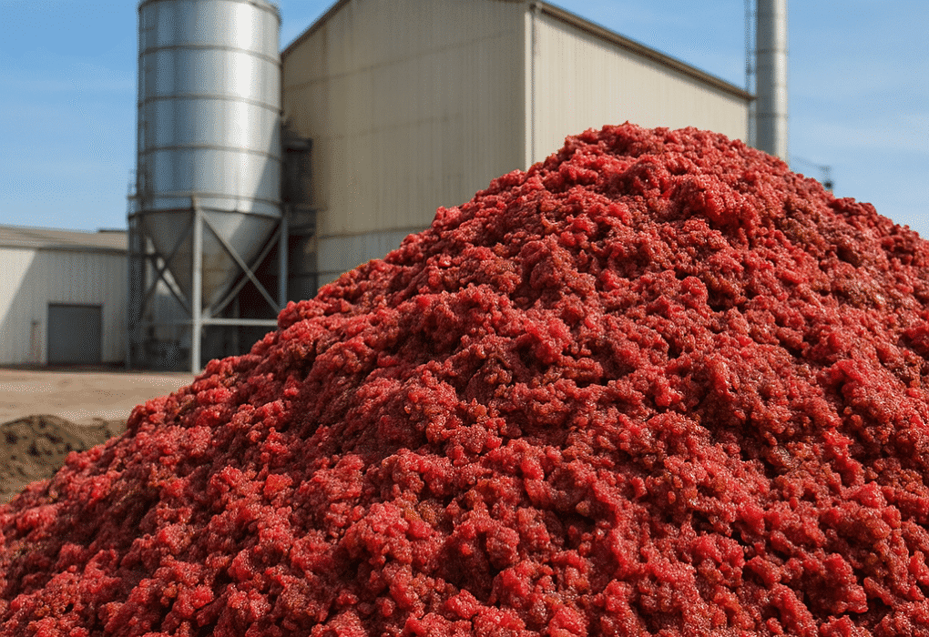 Wytłoki truskawkowe