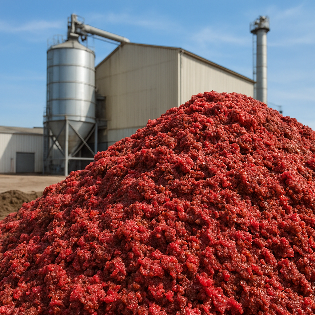 Wytłoki truskawkowe