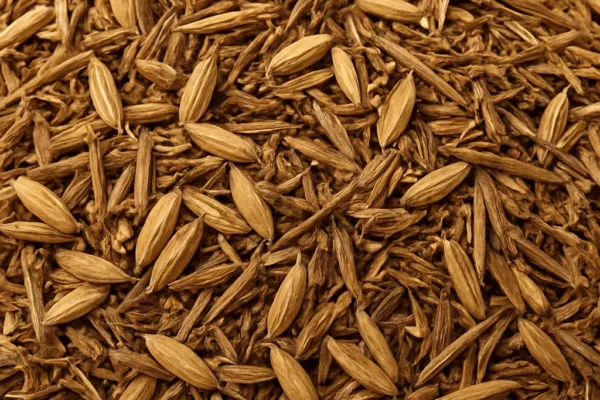 Ryż niełuskany (łuski + biomasa)