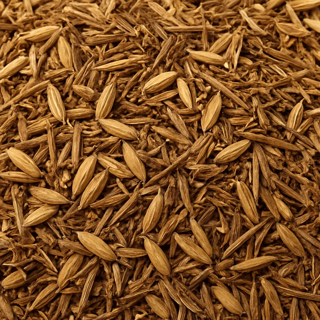 Ryż niełuskany (łuski + biomasa)