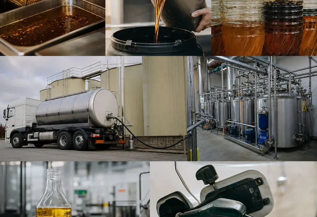 UCO jako surowiec do biopaliw