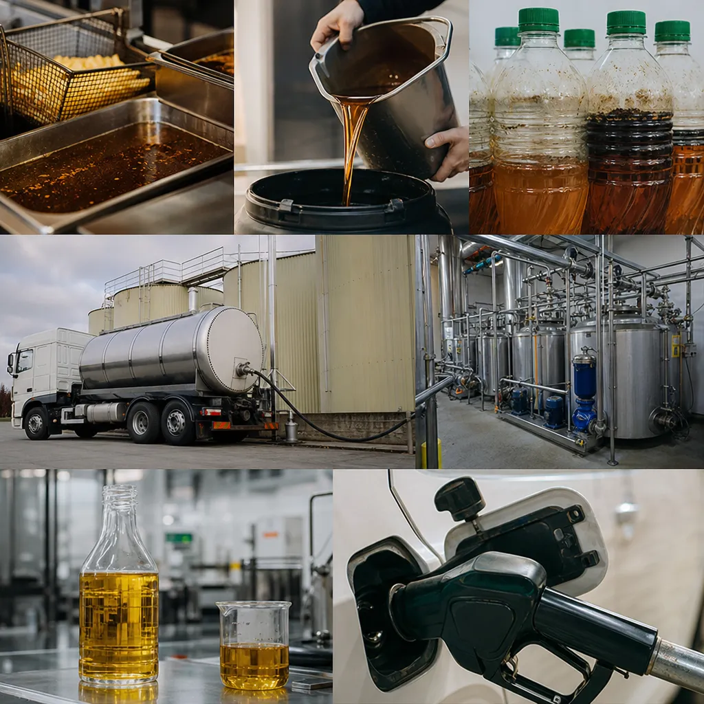 UCO jako surowiec do biopaliw